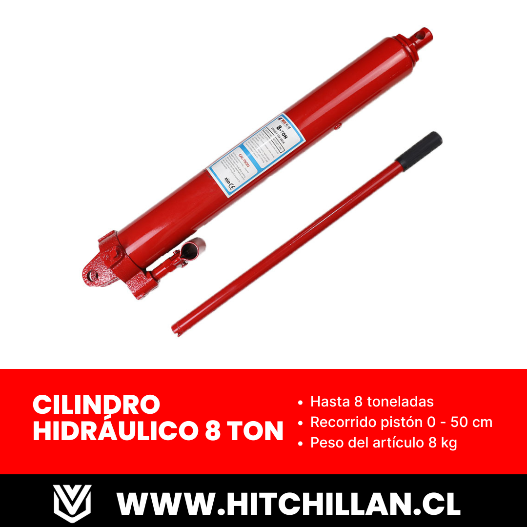 Botella hidráulica / Cilindro hidráulico 8 TON
