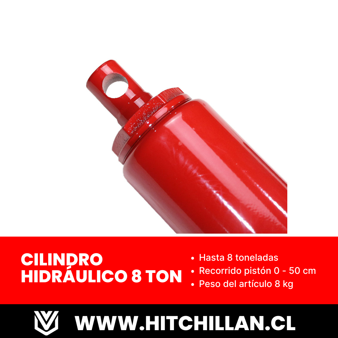 Botella hidráulica / Cilindro hidráulico 8 TON - Imagen 2