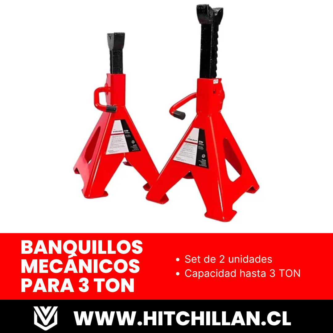 Set Banquillos Mecánicos 3 Ton